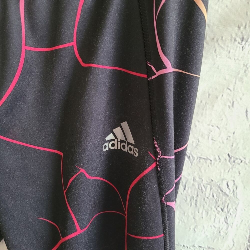 Girls Adidas Colorful Techfit Leggings SZ S - Picture 5 of 10